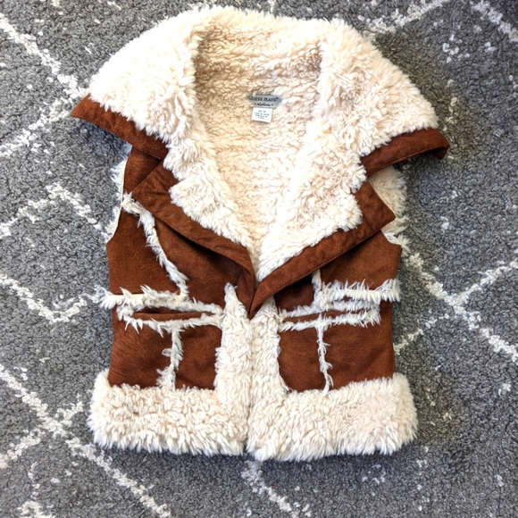 Guess- Faux Shearling Vest sz:XS - Picture 1 of 5